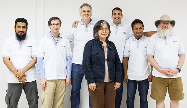 Instructor Group Photo at Asian Institute of Technology with Chris Elliott